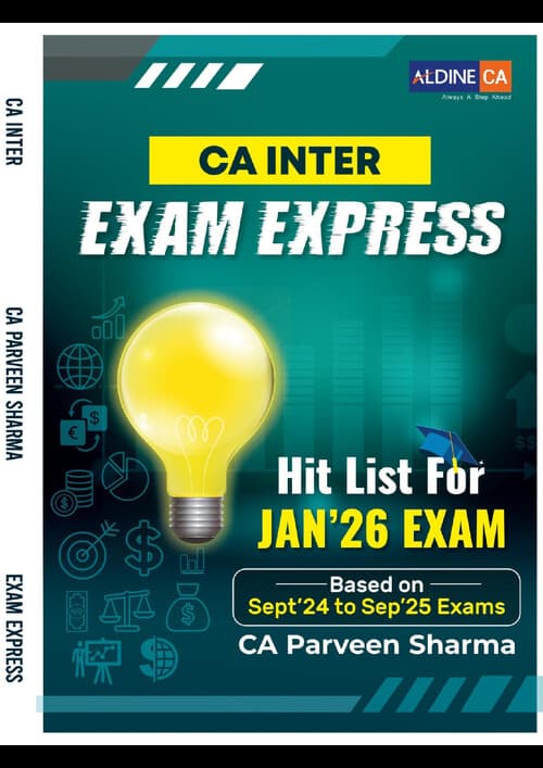 First page of Exam express for advance accounting ca inter-CA PRAVEEN SHARMA