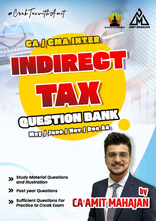 First page of Question by Amit Mahajan sir