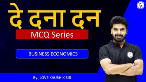 First page of Business economics important questions and answers| CA Foundation