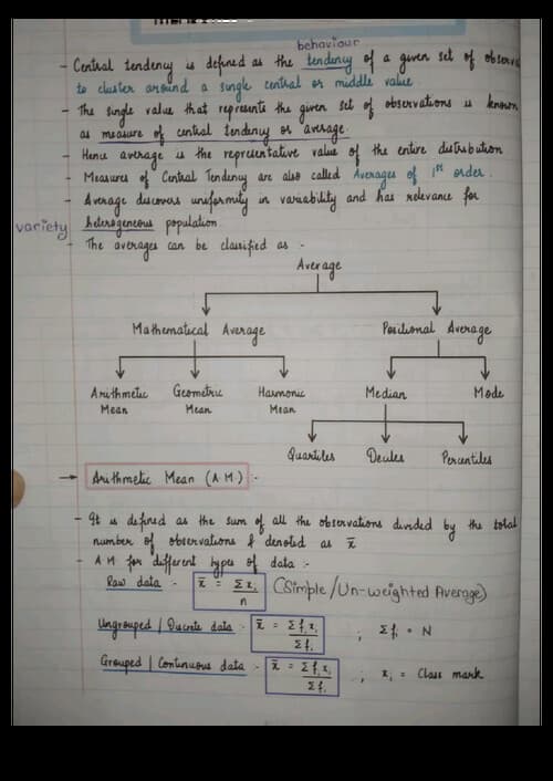 First page of Paper 3 QA chapter 14 part 1 notes