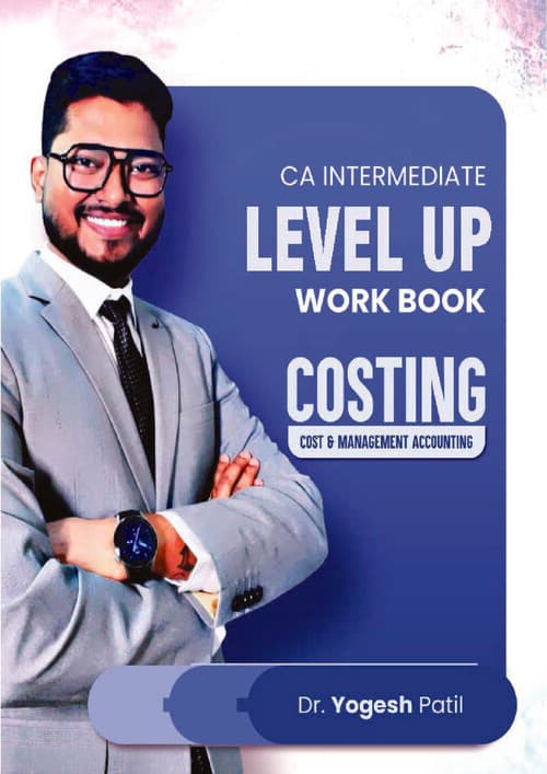 First page of Costing level up revision work book by Dr. Yogesh Patil for Jan 26.