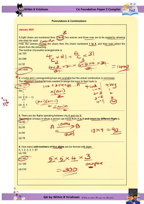 First page of Quantitative Aptitude Chp 5 Last 12 PYQ S Solved BY NITIN SIR