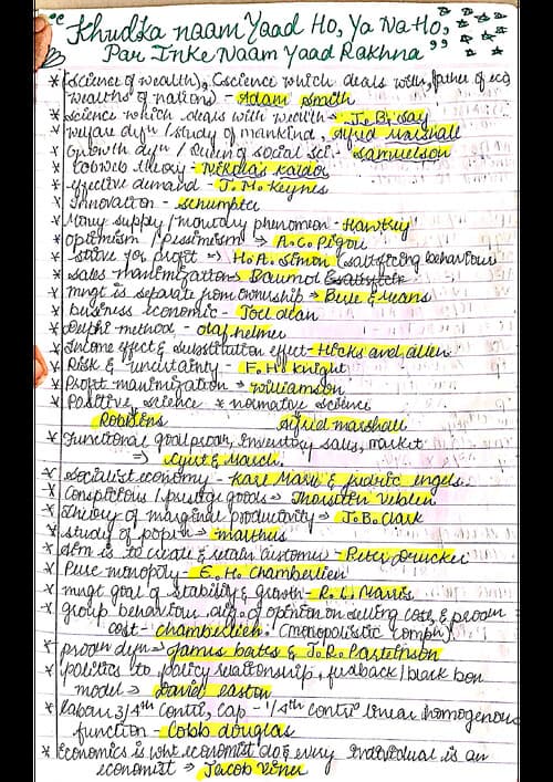 First page of Economist Name