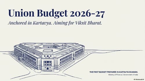 First page of Budget of 2026 -27