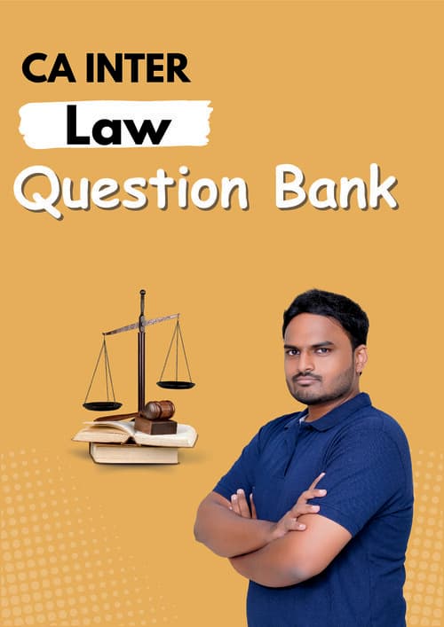 First page of Corporate Law Question Bank - Shreshta CA May 26 Edition