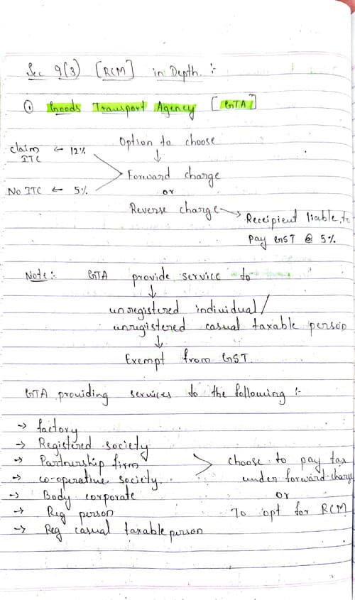 First page of RCM Notes for May 2026