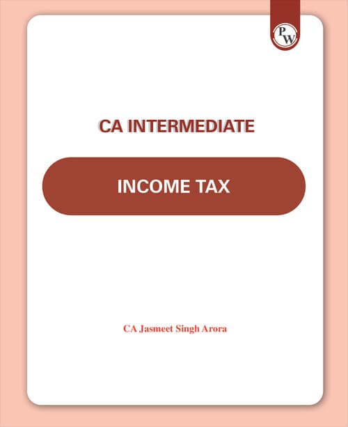 First page of Income Tax detailed book by CA Jasmeet Singh Arora for May 26 and onwards.