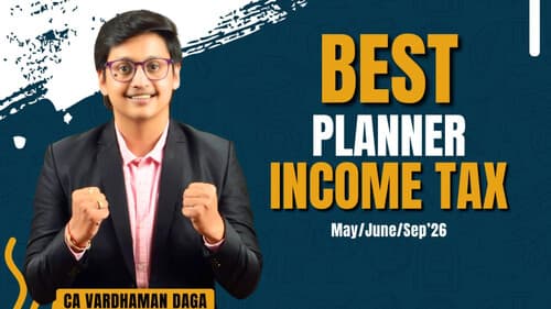 First page of Best INCOME TAX PLANNER by CA Vardhaman Daga