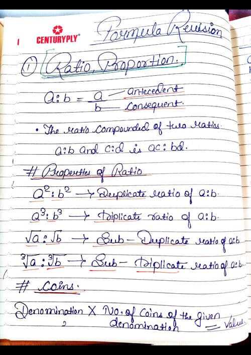 First page of Handwritten notes by Shivani Sharma