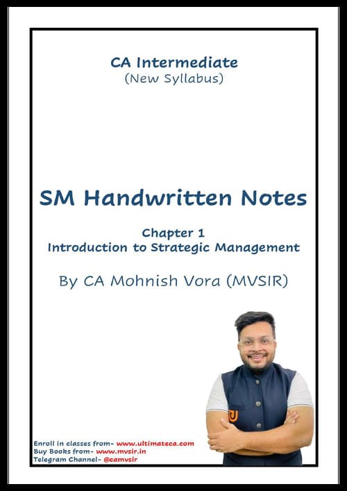First page of Monish vora sir Sm chapter 1 notes