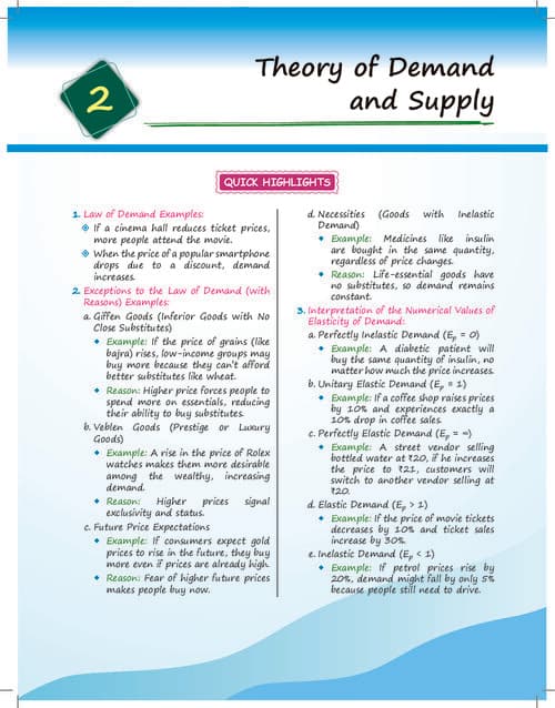 First page of Economics chapter 2 All MCQs covered
