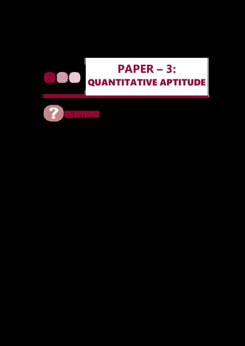 First page of QA MCQs...
