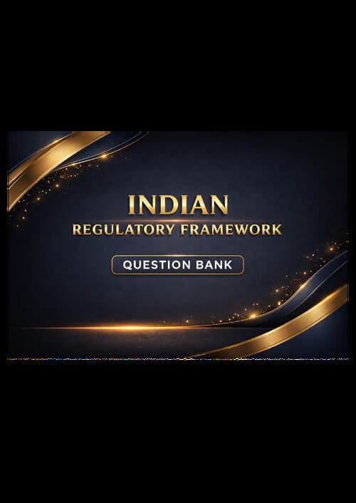 First page of Chapter 1.Indian Regulator Framework Business Law All past questions covered