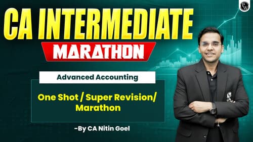 First page of Accounts Marathon by nitin sir