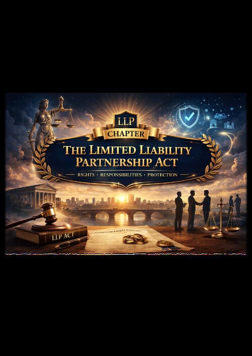 First page of Chapter 5.Limited Liability Partnership Act Business Law All topics covered