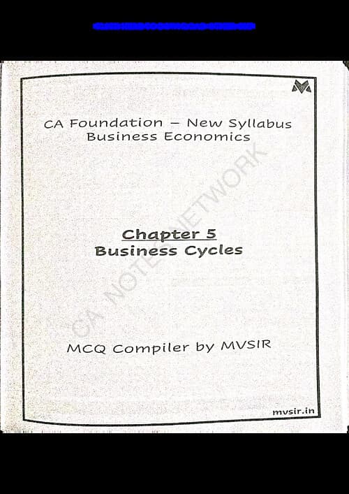 First page of Economics chap 5 all mcqs Helpful for may attempt and onward