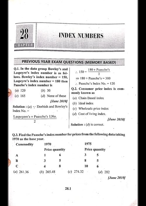 First page of Index No. IMPs