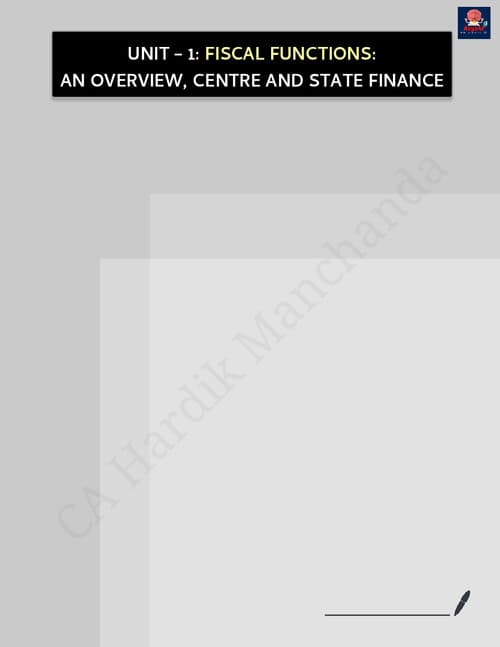 First page of Business economics Ch 7 unit 1