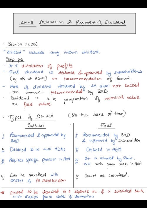 First page of Ch 8 law