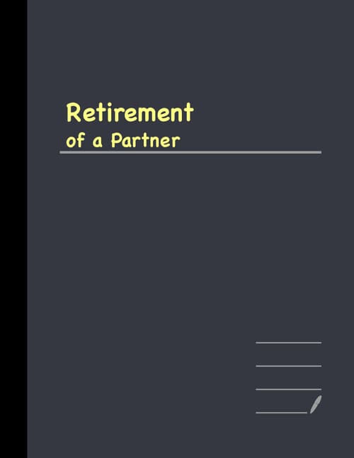 First page of Partnership Retirement Hand written notes by HARDIK MANCHANDA SIR Relevant for may attempt and onwards KISI KO PW KE LEC FREE OF COST CHAHIYE ?? DM ME ON TG - @DpandeyRrrrr