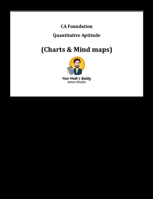 First page of Amant media maths chart book