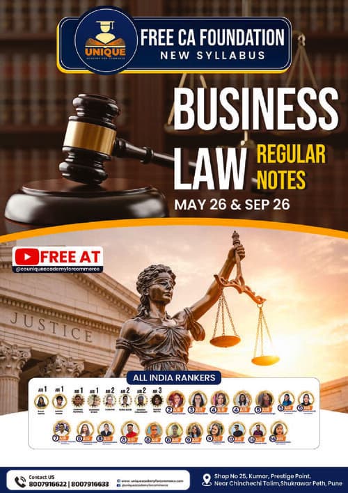 First page of Business law