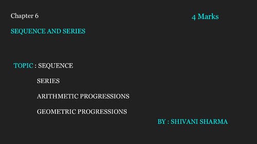 First page of Sequence and series all concept + Most imp MCQS || Relevant for may attempt and onwards ●KISI KO PW KE LEC FREE OF COST CHAHIYE ?? 9,☆DM ME ON TG - @DpandeyRrrrr