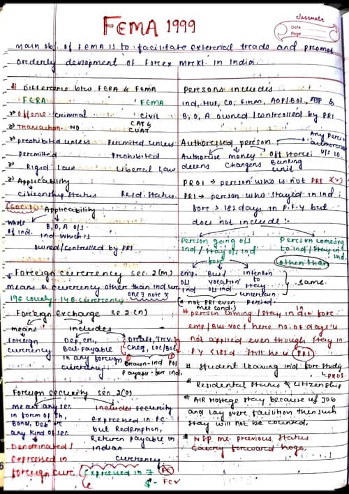 First page of FEMA 1999,COVER ALL THE CONCEPTS JUST IN 4 PAGES 10 MARKS