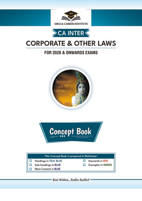 First page of AIR1CA LAW CONCEPT BOOK