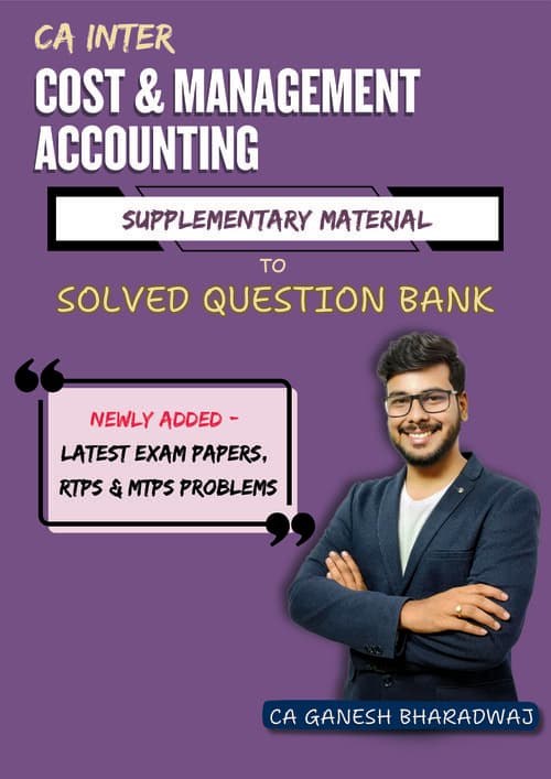First page of COSTING new questions from each chapter