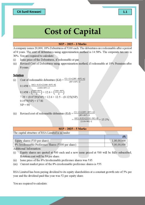 First page of Previous year questions and rtp complier of fm
