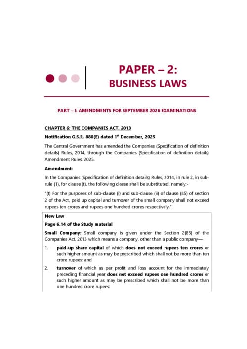 First page of RTPs SEPT 2026 BUSINESS LAWS If u wants more then follow •⁠ᴗ⁠•⁠