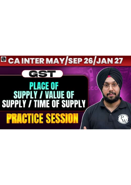 First page of Gst - POS , VOS , TOS Questions (RTP'S MTP'S PYQ'S till May 26)