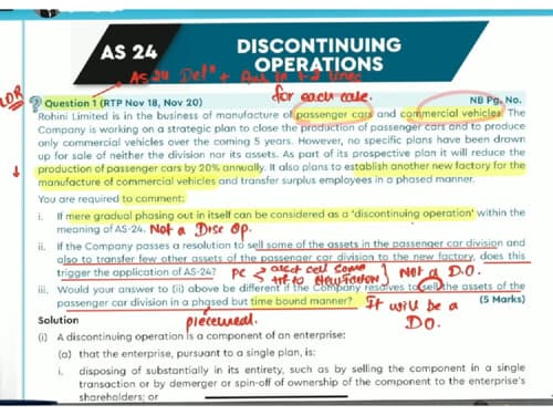 First page of AS 24 LDR Questions