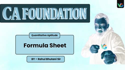 First page of Whole ch formula by rahul sir