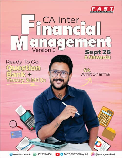 First page of FM Question Bank and MCQs Latest If Anybody wants PW, Jk Shah and VC Gurukul Classes DM me ✔️