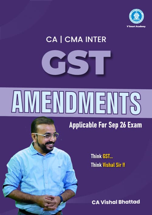 First page of IDT AMENDMENTS FOR SEPTEMBER 2026 By Vishal Bhattad Sir