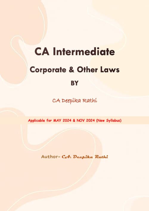 First page of Law Question Bank By Deepika Rathi Mam ✅ If Anybody wants PW, VC Gurukul and Jk Shah Classes DM me ✔️