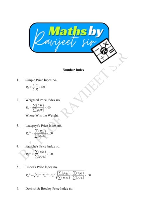 First page of Index number scanner