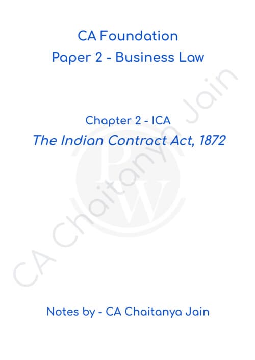First page of CJ SIR Law notes Chapter 2 Unit 4 If Anyone wants Hardik Sir , Parag Sir , PW, Nishant Sir & Gurpreet Sir Classes DM me