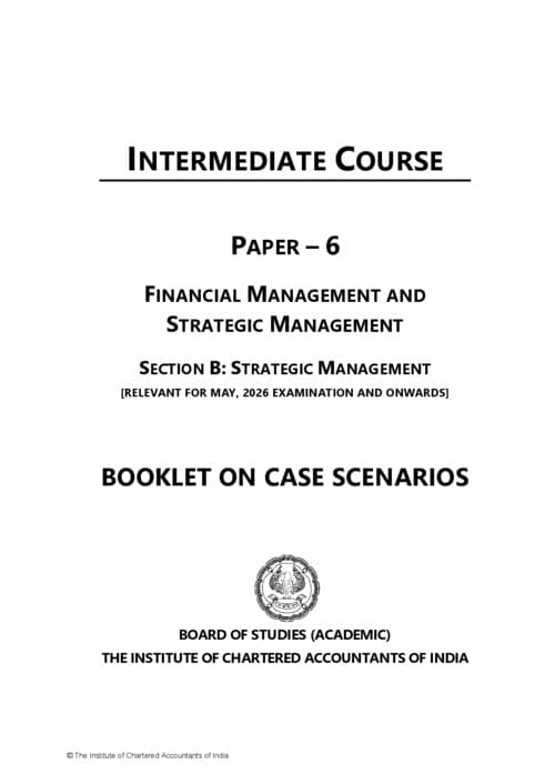First page of SM Case Scenario MCQ Booklet Latest Edition ✅ If Anybody wants PW, VC Gurukul and Ekagrata classes DM me ✔️