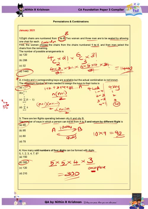 First page of QA Chapter 5 PYQ of Last 12 attempts If Anybody wants PW, VC Gurukul and Parag Sir Classes DM me