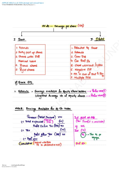 First page of BOARD Latest Notes By Aakash Kandoi Sir Part 2 ✅ If Anybody wants PW, VC Gurukul and Ekagrata classes DM me ✔️