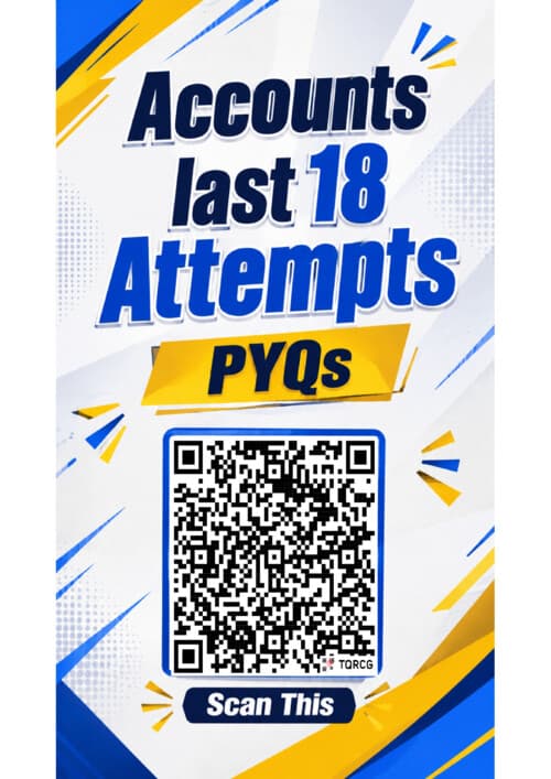 First page of Last 18 Attempts Accounts PYQs in Single Drive Link If anybody wants PW, Vishwas Ca and Parag Sir Classes DM me