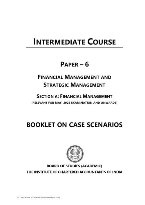 First page of FM ca inter case studies