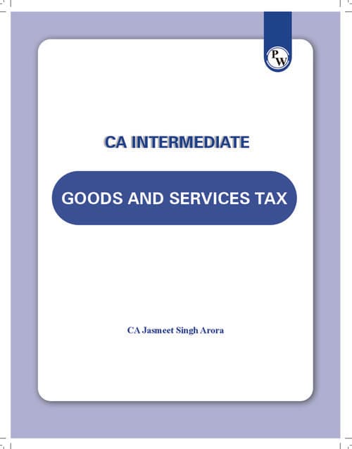 First page of GST