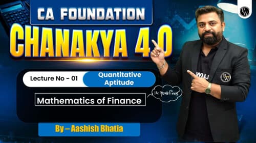 First page of MATHEMATICS OF FINANCE BY AASHISH BHATIA SIR !!