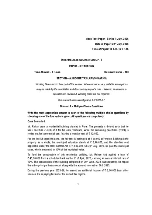 First page of MTP September 26 series 1