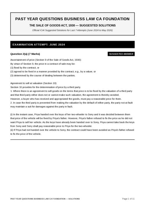 First page of soga important questions
