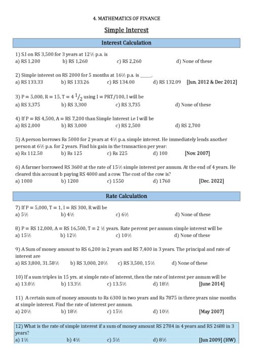 First page of QA chapter 4